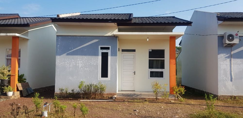 foto tampak rumah tipe daroy mansion perumahan Daroy Mansion