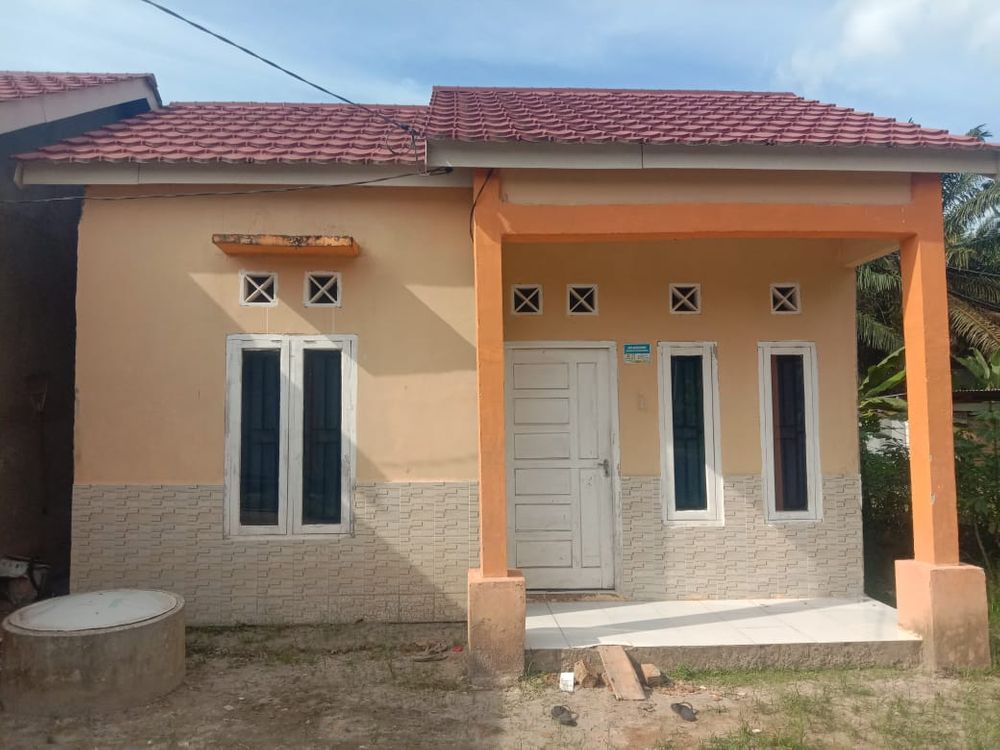 foto tampak rumah tipe RSH SUBSIDI perumahan Rafello Indah 5