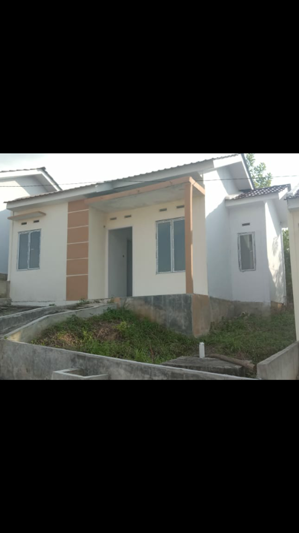 foto tampak rumah tipe 36 perumahan THE VALLEY RESIDENCE III TAHAP 5