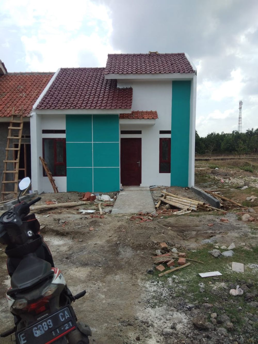 foto tampak rumah tipe 30/60 perumahan NUANSA ARRAFA
