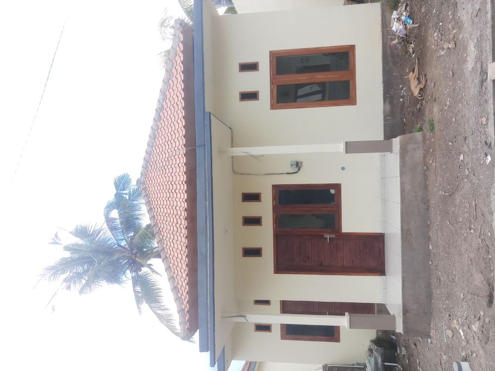 foto tampak rumah tipe 36/80 perumahan GD RESIDENCE 1