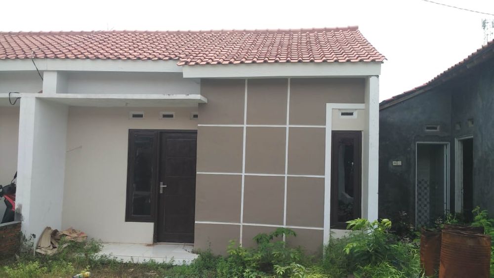 foto tampak rumah tipe SUBSIDI perumahan Griya lestari asri