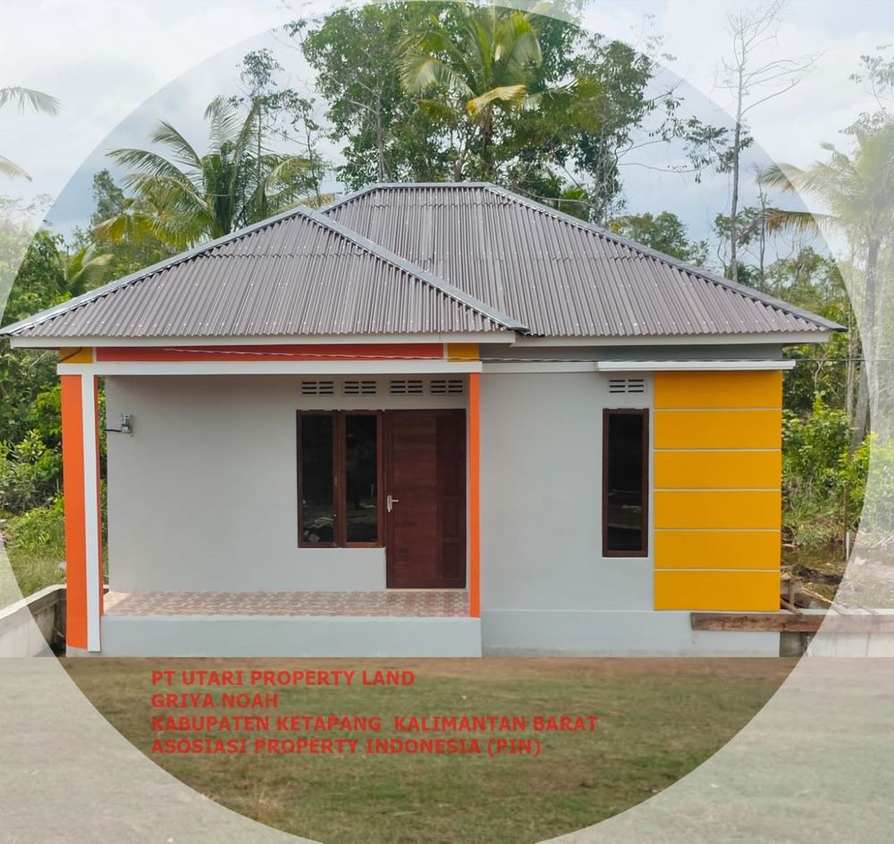 foto tampak rumah tipe 36 perumahan GRIYA NOAH