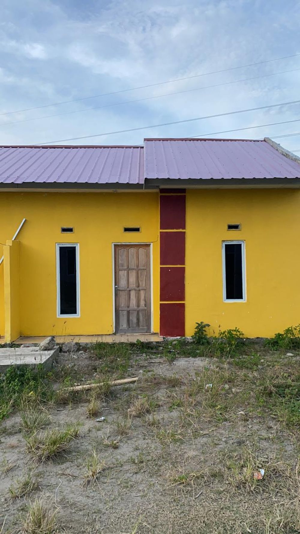 foto tampak rumah tipe 36 perumahan MUTIARA ALAM SIDRAP