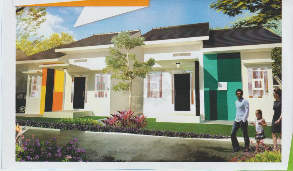 foto tampak rumah tipe 36/144 perumahan Rafanda Residence 4