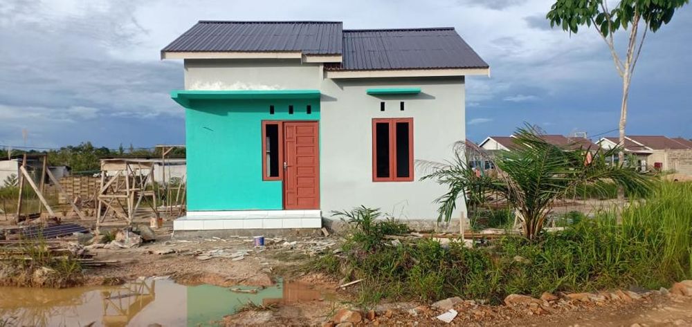 foto tampak rumah tipe 36 perumahan PERSADA MUTIARA RESIDENCE