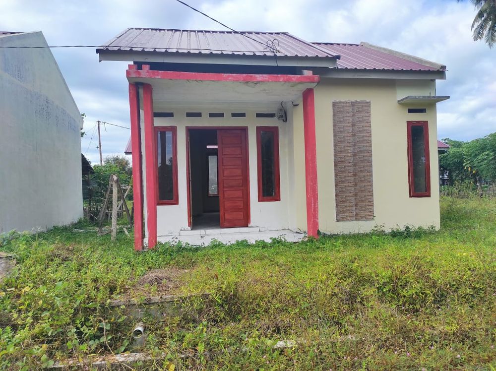 foto tampak rumah tipe 36/100 perumahan ARTHA INDAH KENCANA III