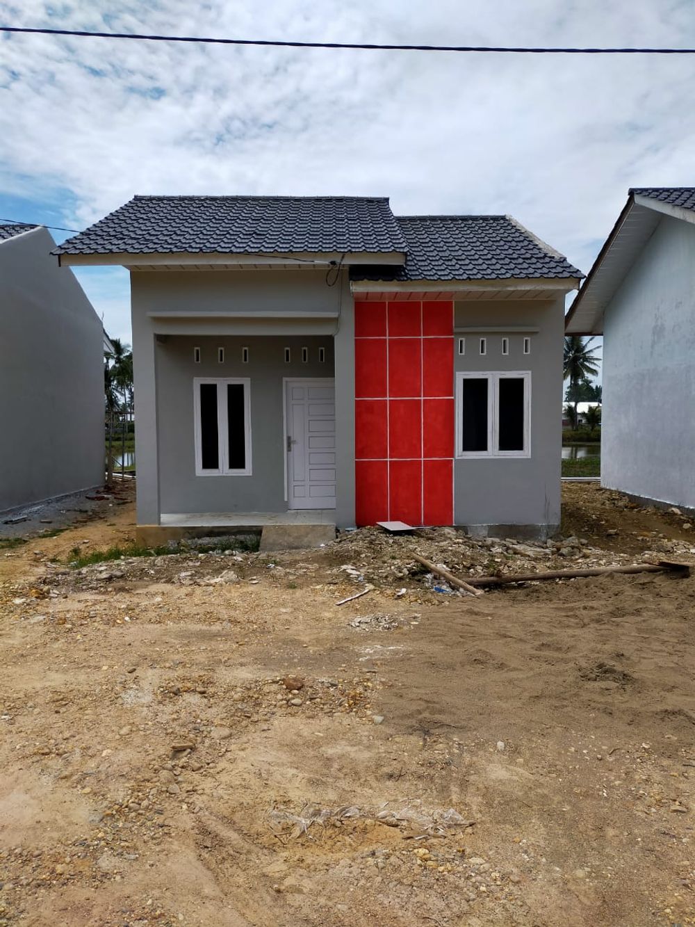 foto tampak rumah tipe 36 perumahan GRIYA INDAH