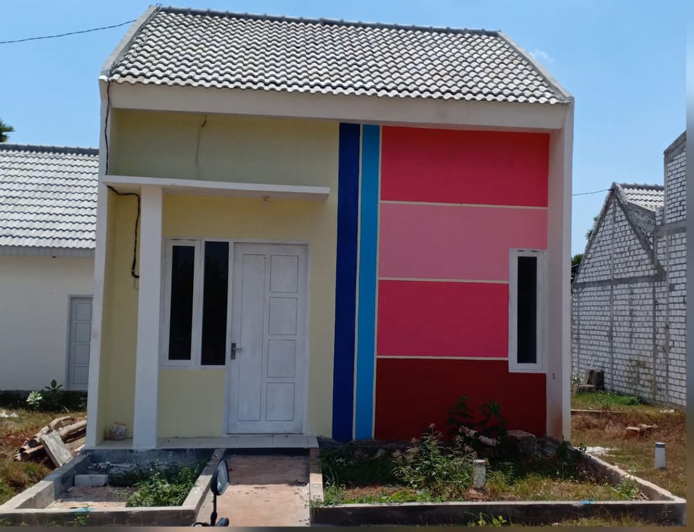 foto tampak rumah tipe 32 perumahan Maisons De la Propriete 2