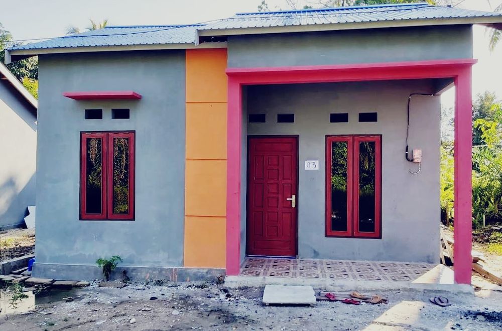foto tampak rumah tipe 36 perumahan PERUMAHAN PERMATA LESTARI 04