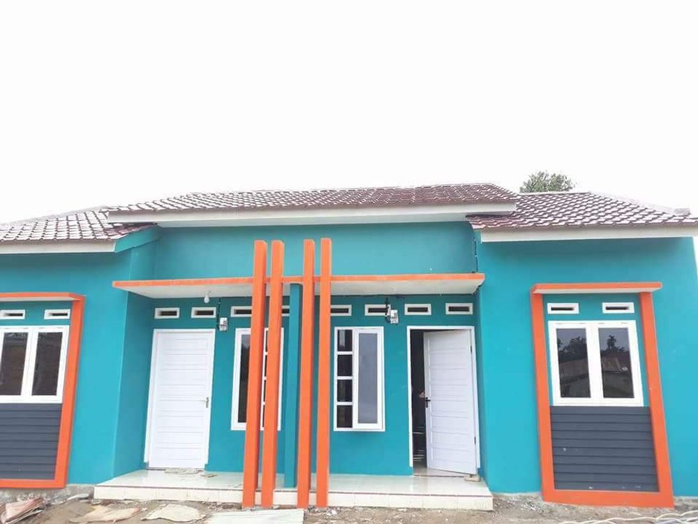 foto tampak rumah tipe 36 perumahan Griya Asri
