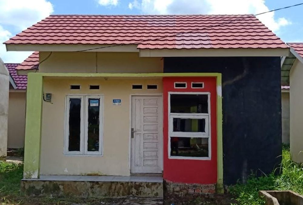 foto tampak rumah tipe 36/90 perumahan AFIFAH MERITAI INDAH 3