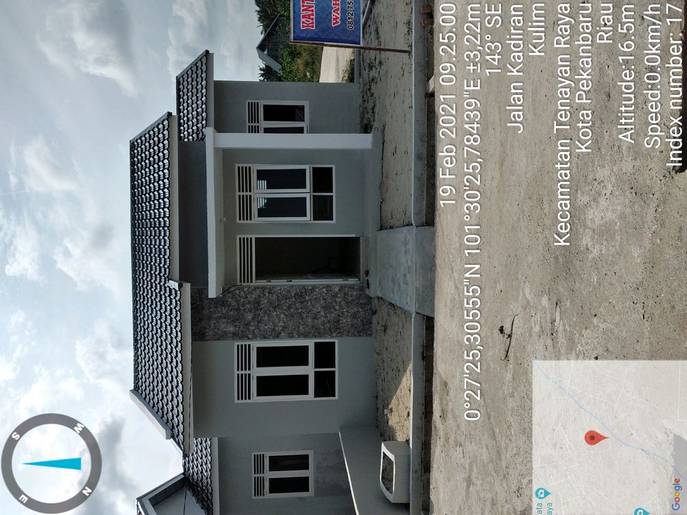 foto tampak rumah tipe Subsidi perumahan WAHANA MANDIRI 5