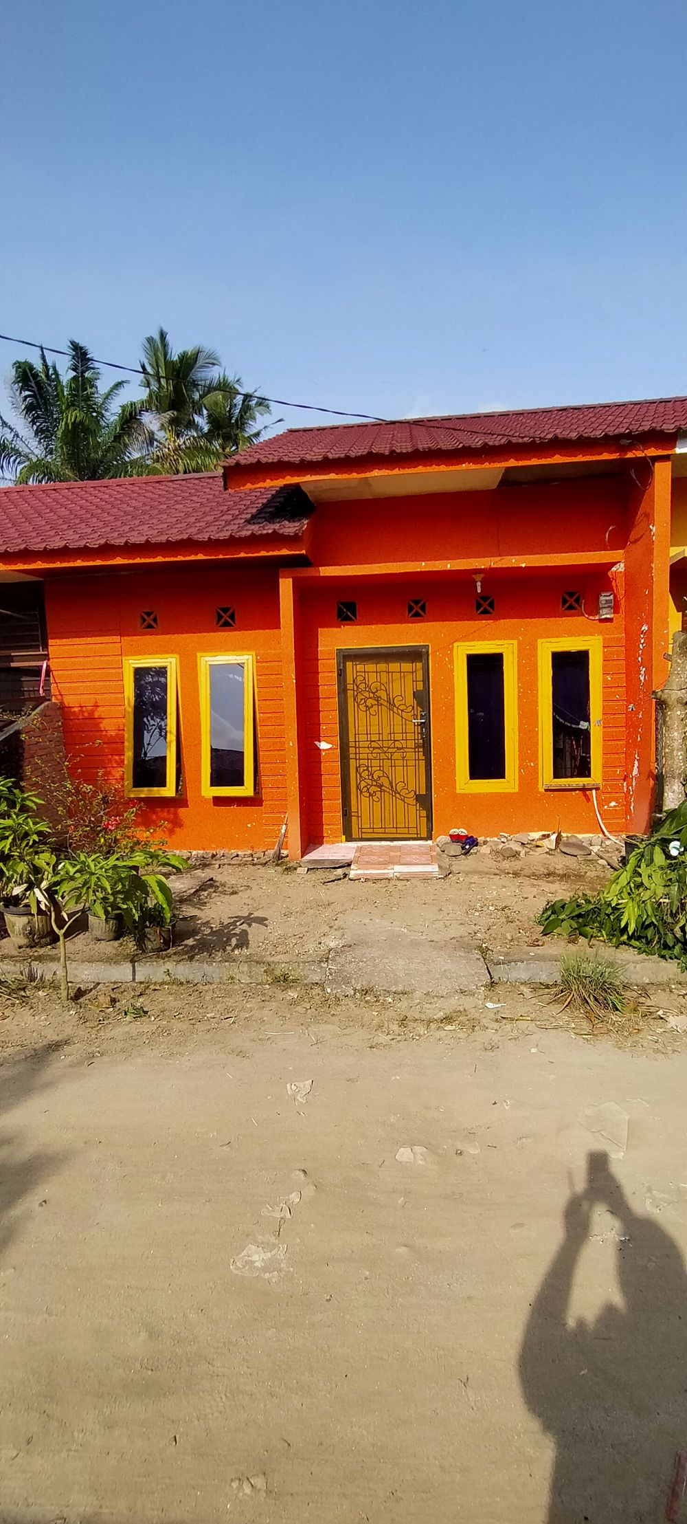 foto tampak rumah tipe 36 plus perumahan RAMPAH PINANG ASRI