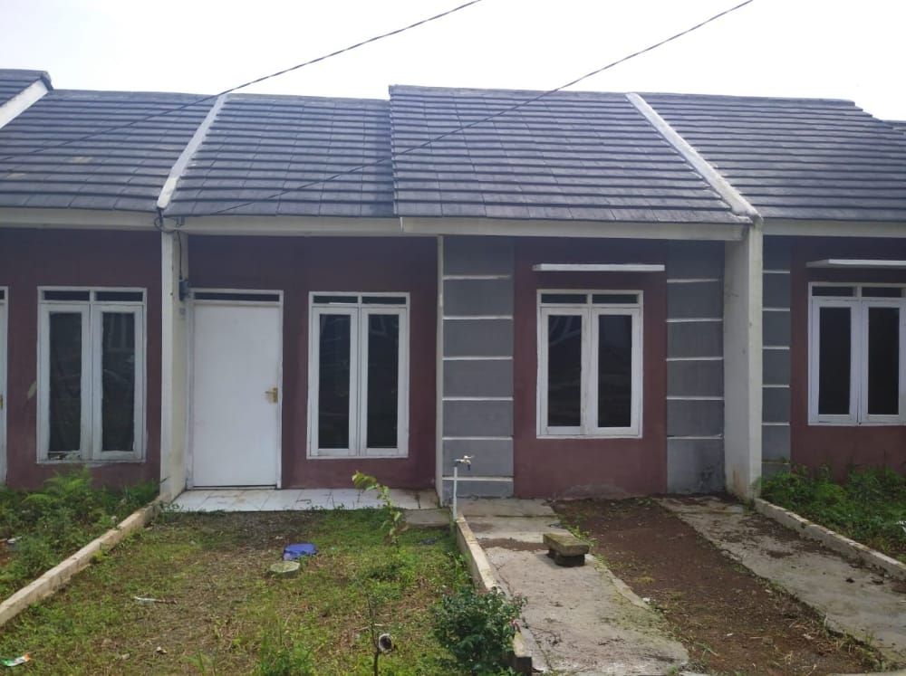 foto tampak rumah tipe 27/66 perumahan Bukit Pasundan 2
