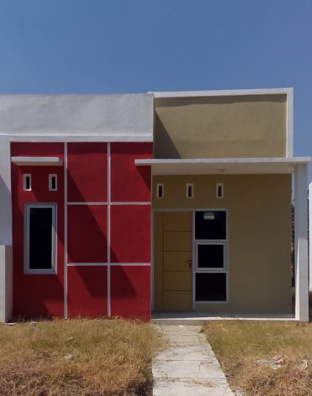 foto tampak rumah tipe 36 perumahan CLUSTER DIPONEGORO