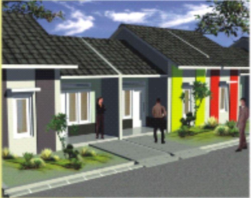 foto tampak rumah tipe 22 perumahan TAMAN KRISAN