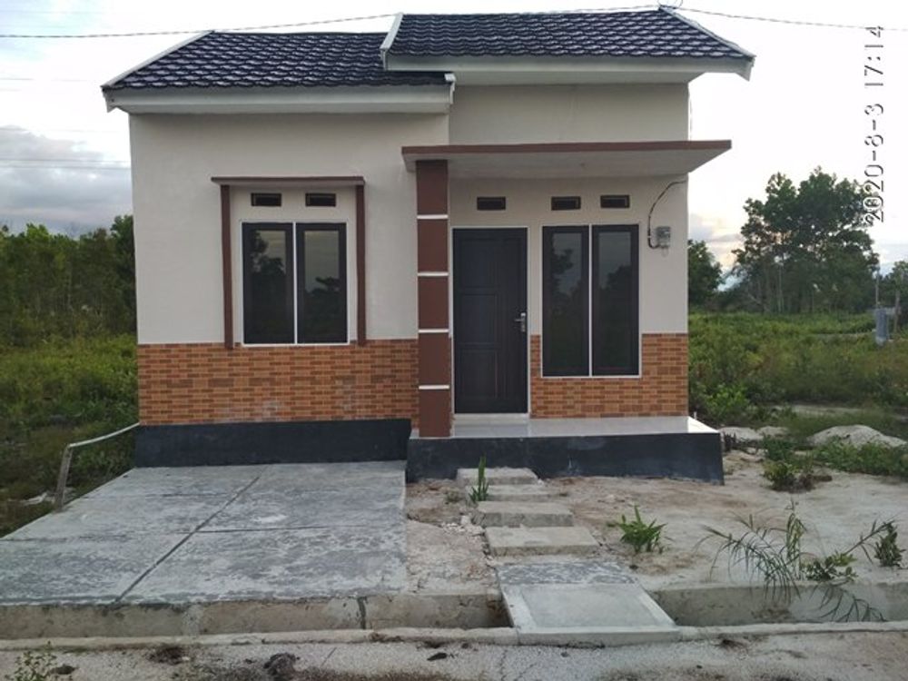 foto tampak rumah tipe 36 perumahan PERUMAHAN RIMBA ASRI