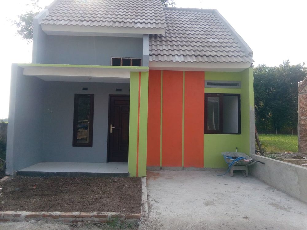 foto tampak rumah tipe 36 perumahan Perumahan Griya Waskita