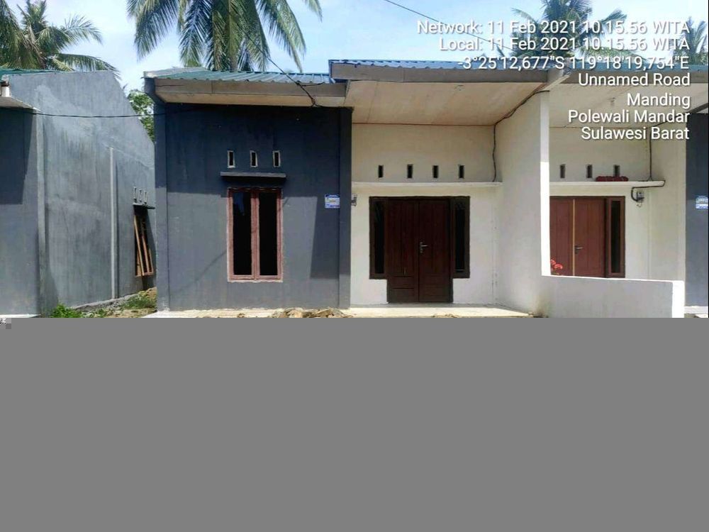 foto tampak rumah tipe 36 perumahan VILLA TAMARA