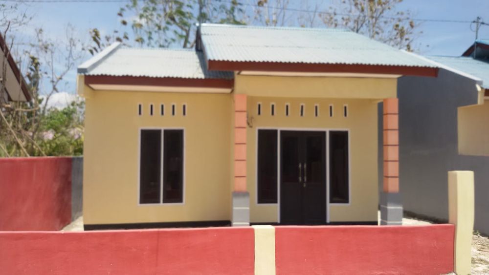 foto tampak rumah tipe komersil 40 perumahan GRIYA CENDANA