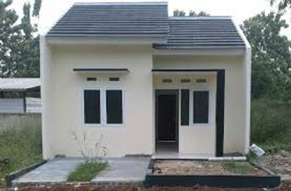 foto tampak rumah tipe 36/78 perumahan RANCABUNGUR ASRI