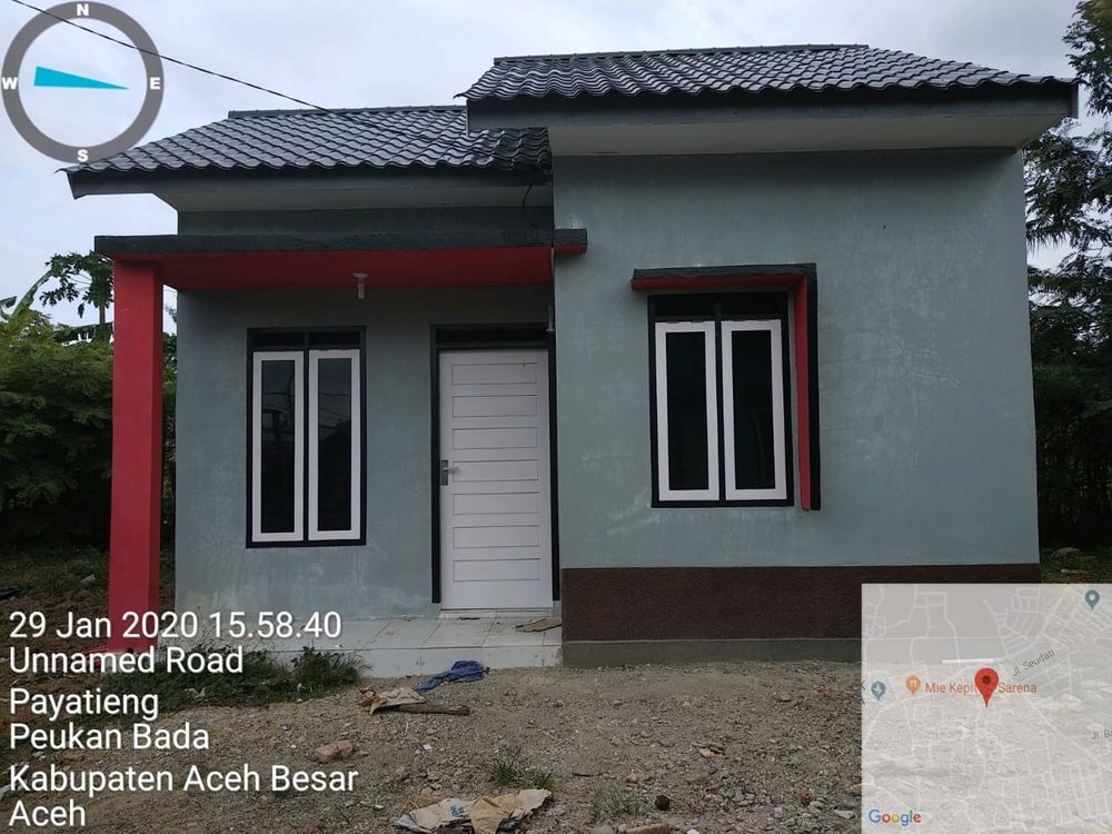 foto tampak rumah tipe 36 perumahan GRIYA SURYA PAYATIENG