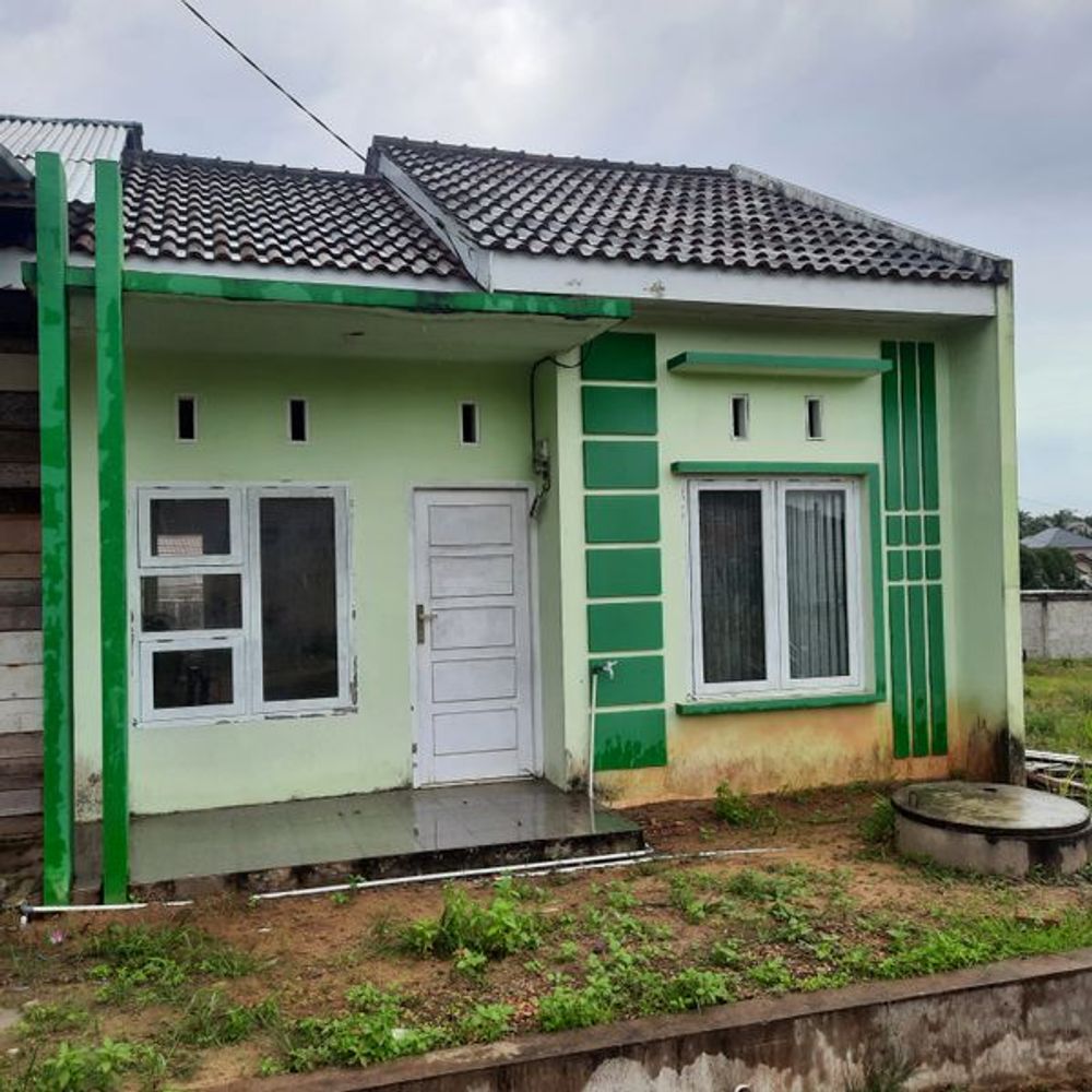 foto tampak rumah tipe 40 perumahan GRIYA ARRAHIIM