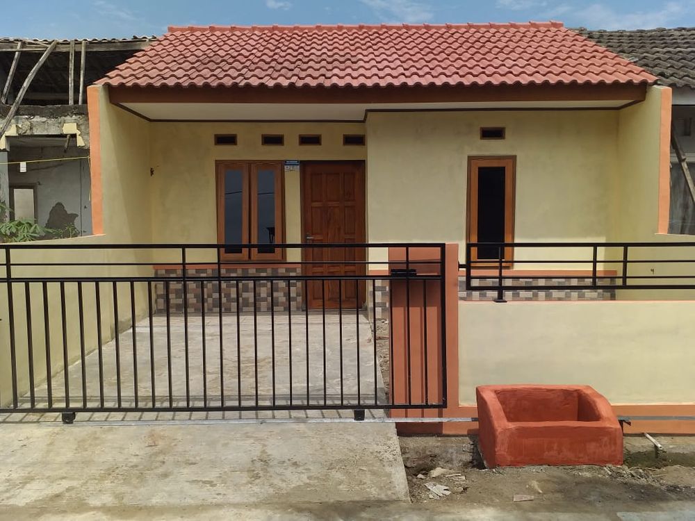 foto tampak rumah tipe SUBSIDI perumahan BUMI SUKARAGAM ASRI