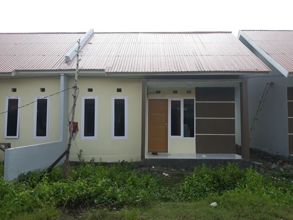 foto tampak rumah tipe Subsidi 36/84 perumahan GRIYA ALAM PERMAI
