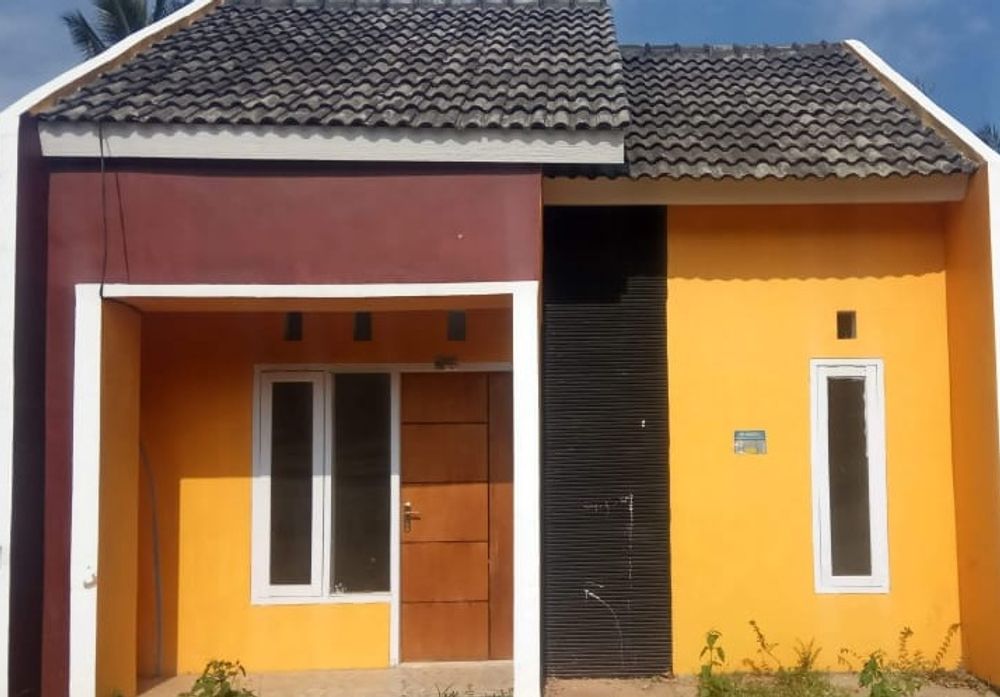 foto tampak rumah tipe 36 perumahan Pesona residance
