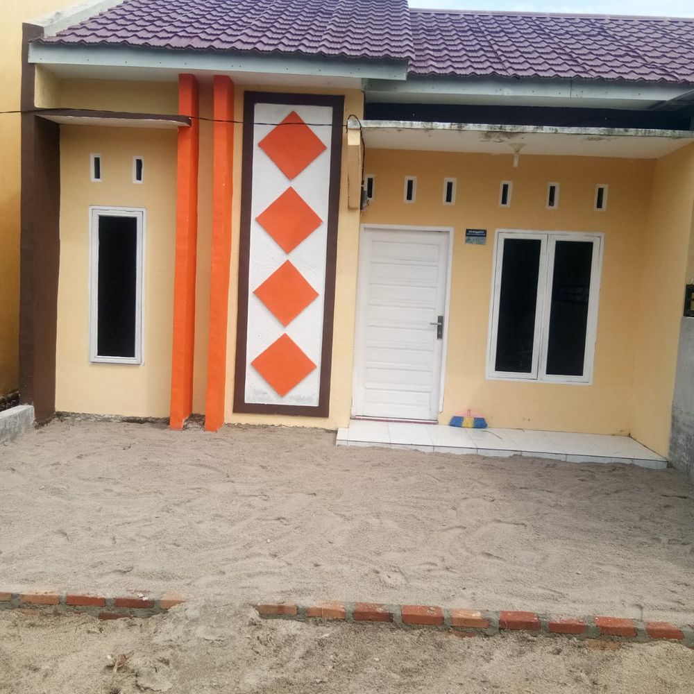foto tampak rumah tipe 36/82,875 perumahan Sureng Permai