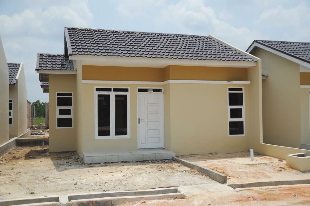 foto tampak rumah tipe 36 perumahan Perumahan GRAPARI 2