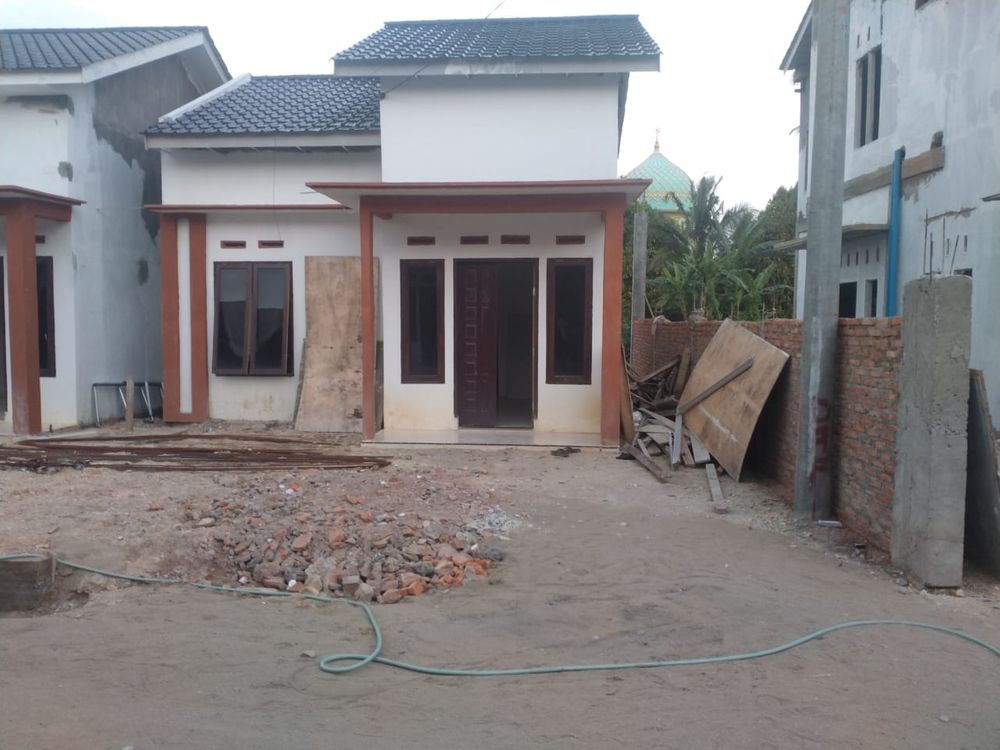 foto tampak rumah tipe 36/84 perumahan GRIYA HILMAN MADANI