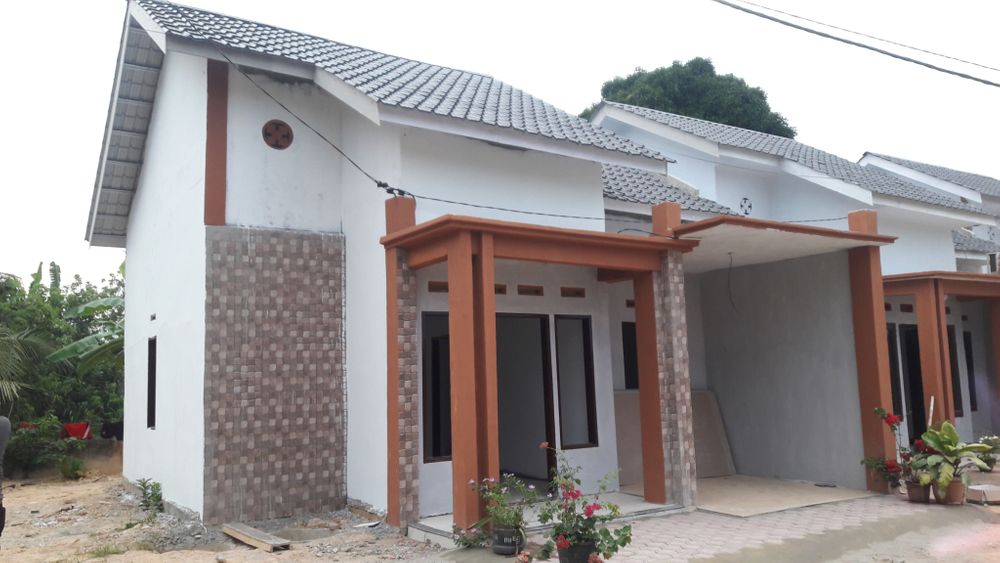 foto tampak rumah tipe 45/112 perumahan GRIYA HILMAN MADANI