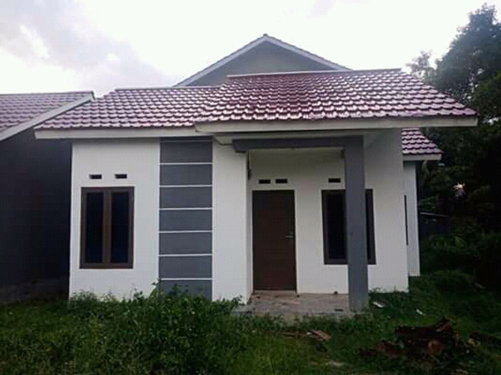 foto tampak rumah tipe 36 perumahan VILLA BUKIT HIJAU
