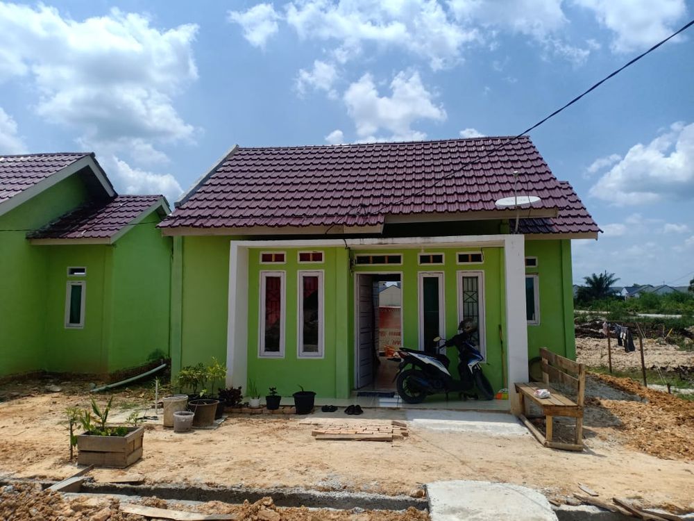 foto tampak rumah tipe 36/108 perumahan ANUGRAH RESIDENT 1