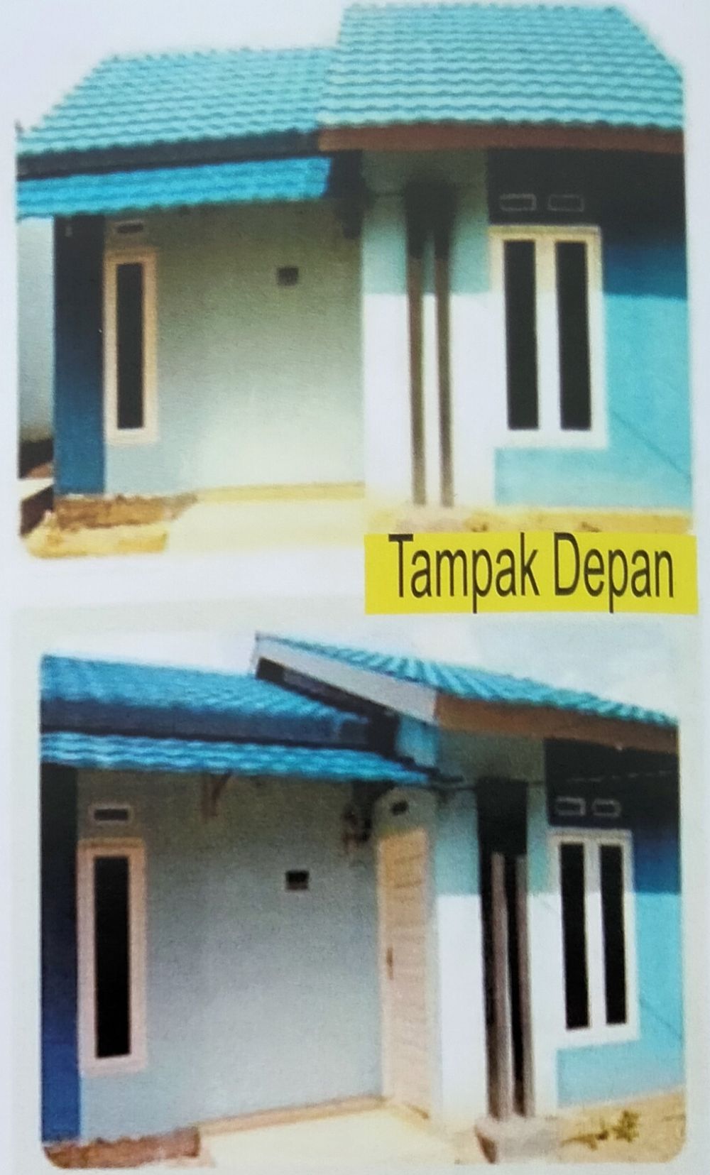 foto tampak rumah tipe 36/96 perumahan BUKIT SERELO 1