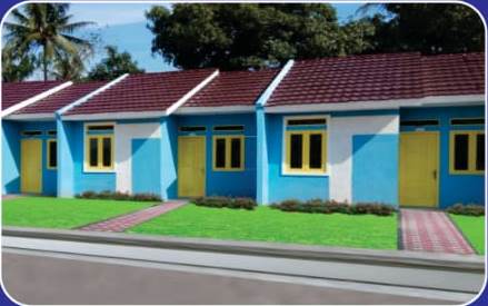 foto tampak rumah tipe 36 perumahan permata asri 2