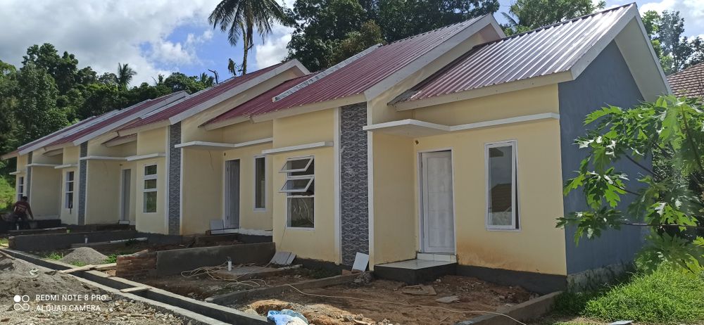 foto tampak rumah tipe 36 M2 perumahan KOLAKA CITY