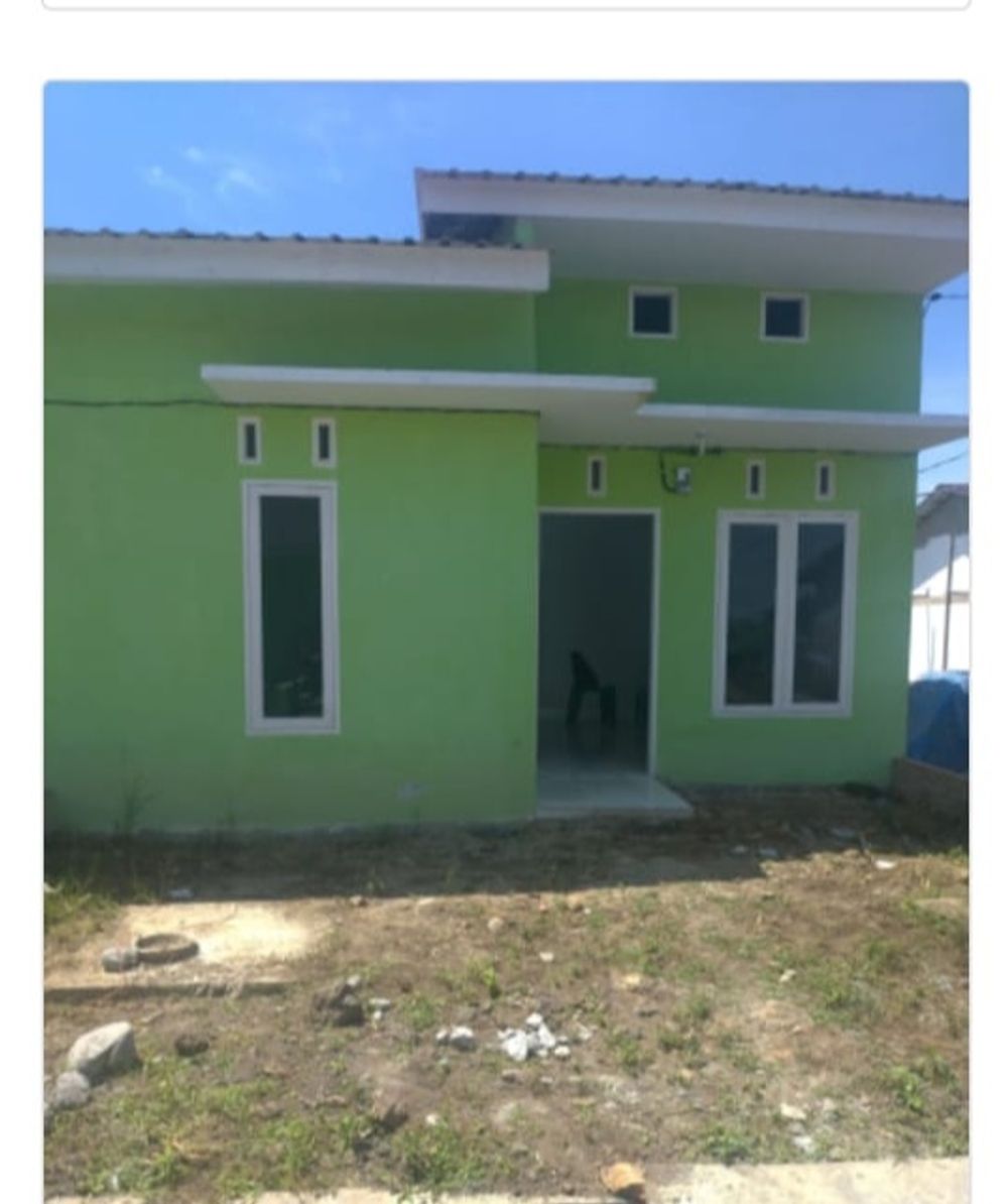 foto tampak rumah tipe 36/72 perumahan GIRSANG PARULTOP