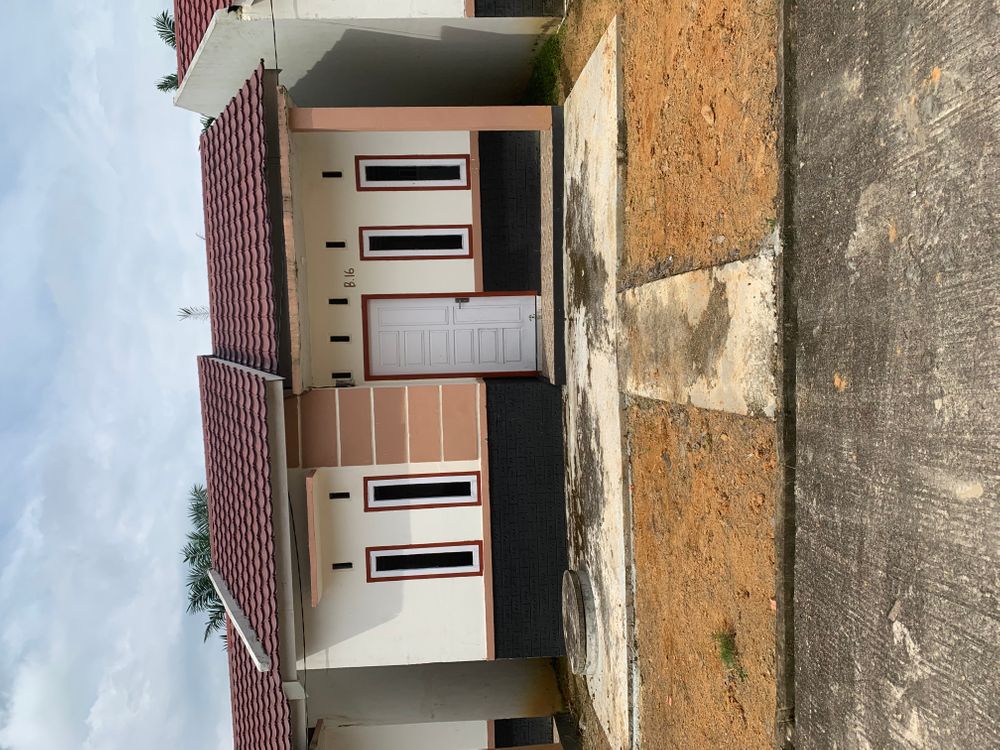 foto tampak rumah tipe 36 perumahan Mitra Mandiri