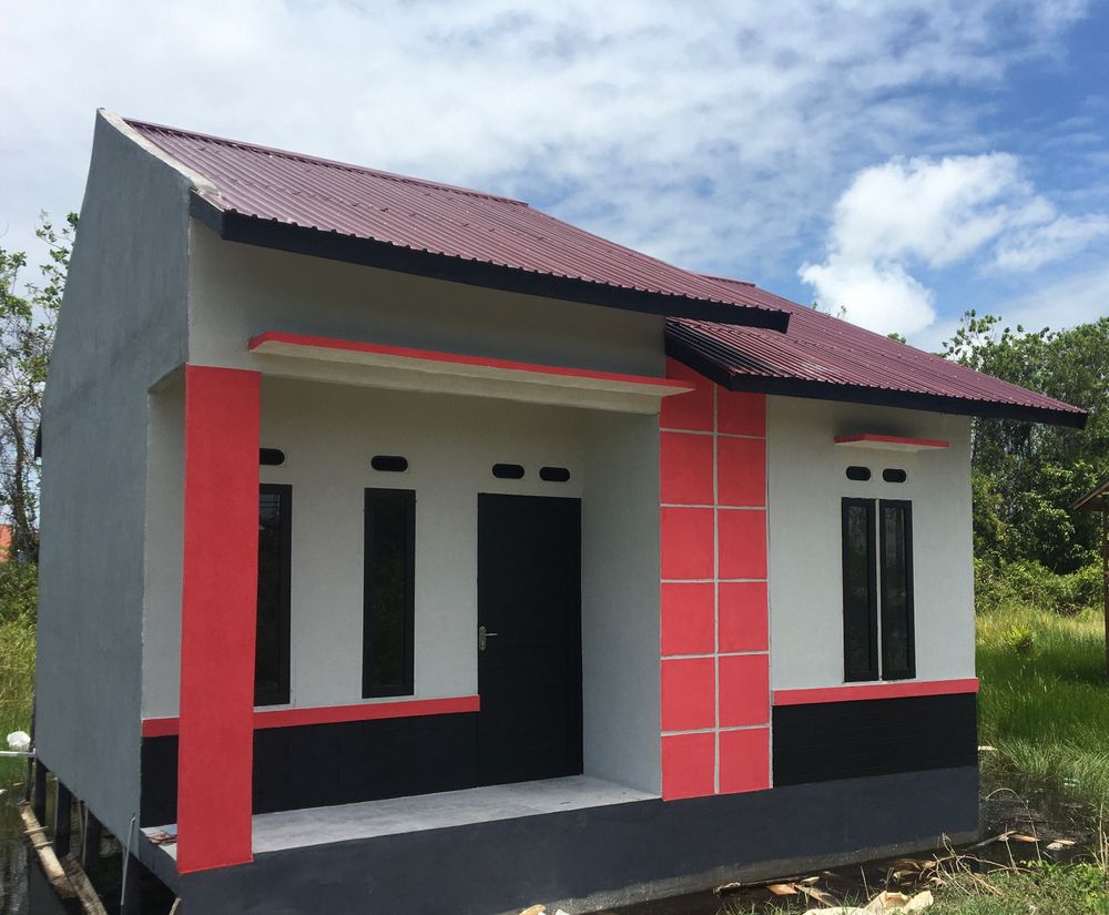 foto tampak rumah tipe 36 SUBSIDI perumahan Damara Residence 2