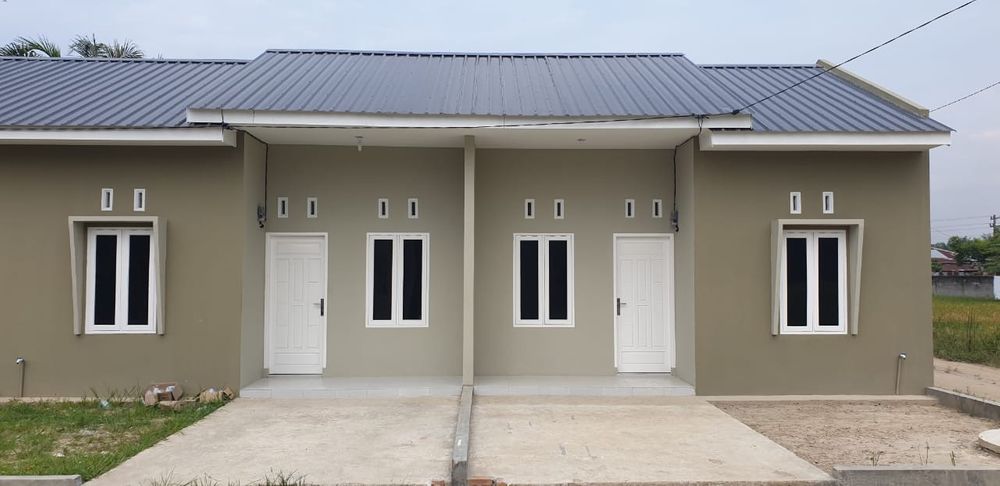 foto tampak rumah tipe 36/87 perumahan SYALICA RESIDENCE 1