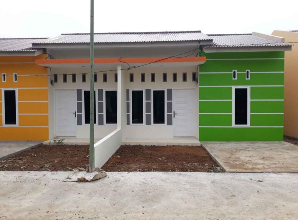 foto tampak rumah tipe 36 perumahan Griya Mekar Sentosa Asri II