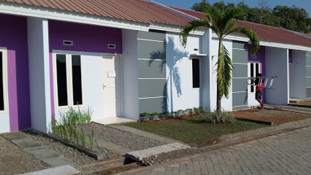 foto tampak rumah tipe 36/72 perumahan BUMI SALAM SEJAHTERA