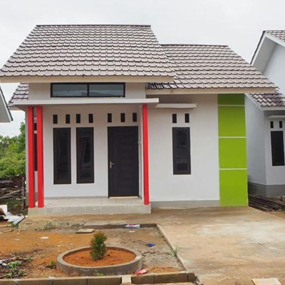 foto tampak rumah tipe 45 perumahan Perumahan Bumi Semingkir Damai