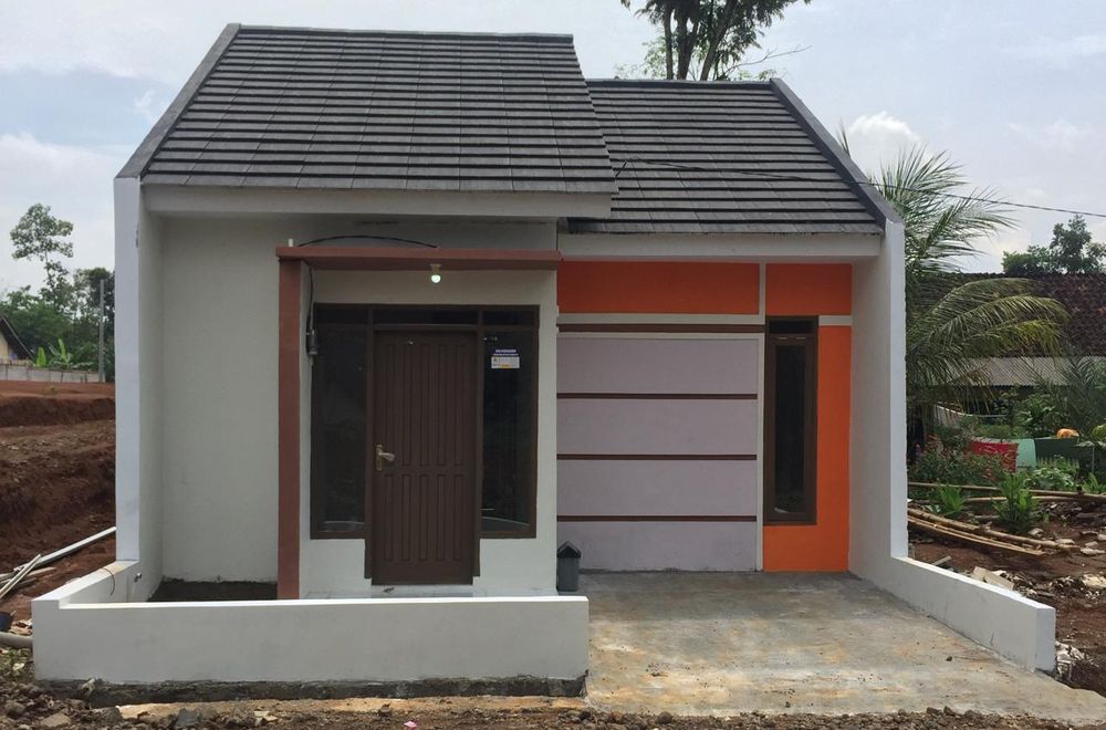 foto tampak rumah tipe 36/66 perumahan GRAND CISAGA INDAH