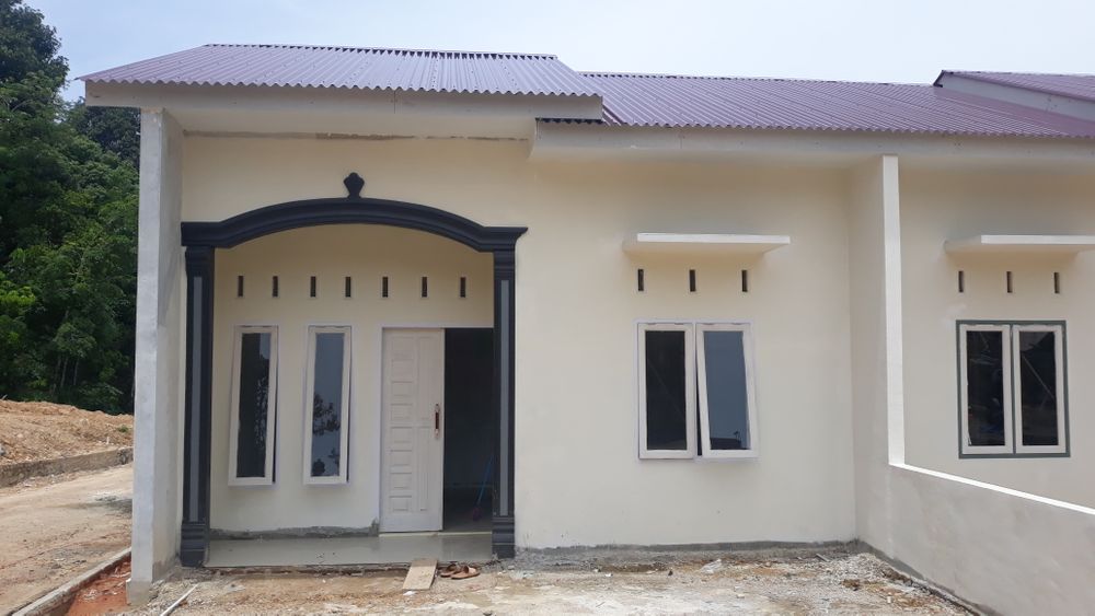 foto tampak rumah tipe 36 perumahan SEGAR ASRI 2