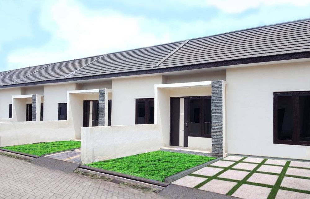 foto tampak rumah tipe 30/60 perumahan CITRA CANDI PERMAI 3